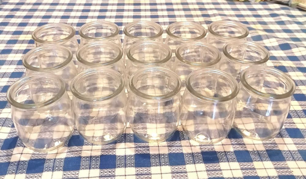 Frascos Vidro - Conjunto 15 unidades