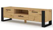 Szafka RTV komoda NUKA 160 cm dąb artisan stojąca