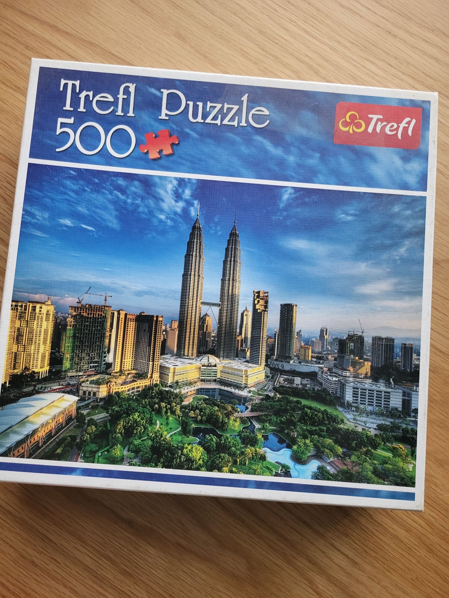 Puzzle konie miasto