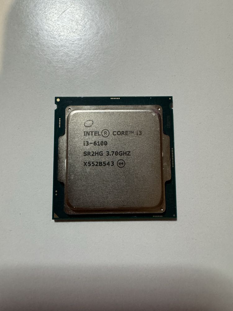 Процесор Intel Core I3-6100 3,70 Ghz Socket 1151