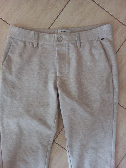 firmowe letnie spodnie męskie-ONLY&SONS-33/34-L