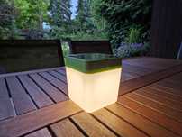 lampa  solarna na taras