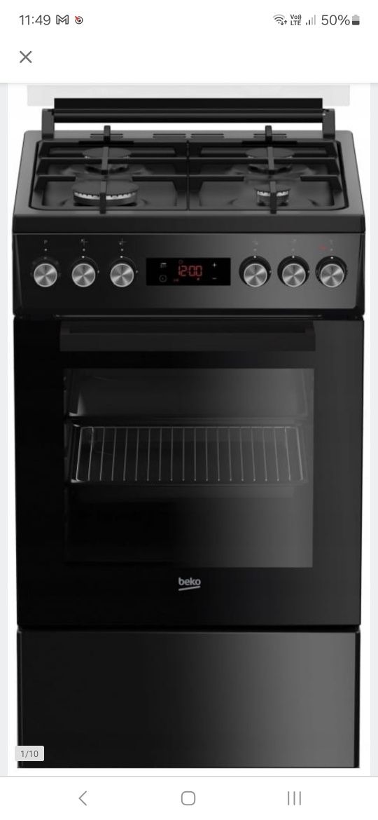 Beko fse52321dbd gazowo elektryczna