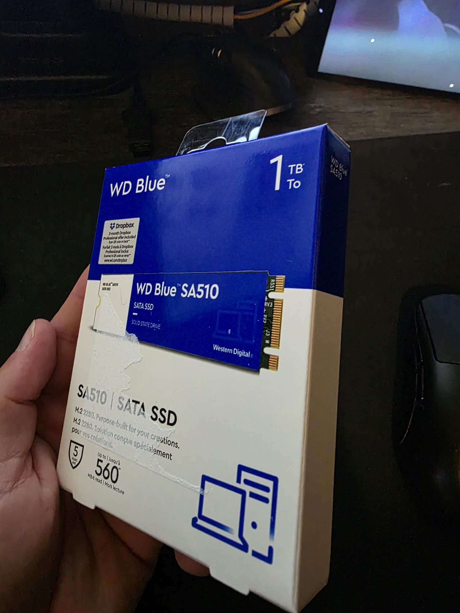 SSD Sata SA510 WD Blue M2 - 1T