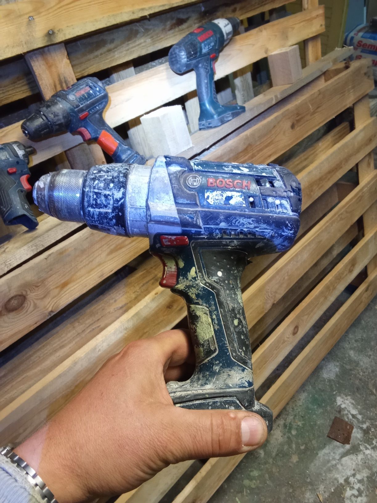 Wiertarko-wkrętarka Bosch 18 v do remontu