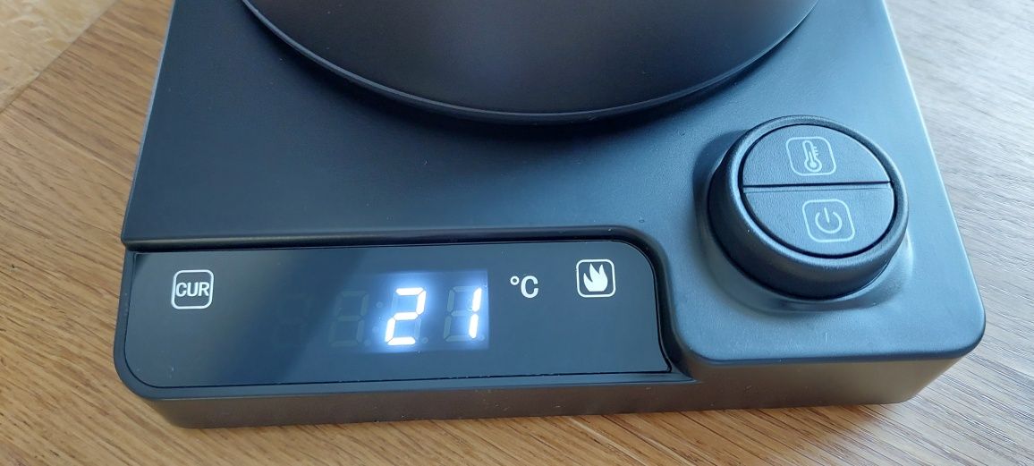 Nowy stylowy czajnik gęsia szyja regulacja temperatury kawa przelew