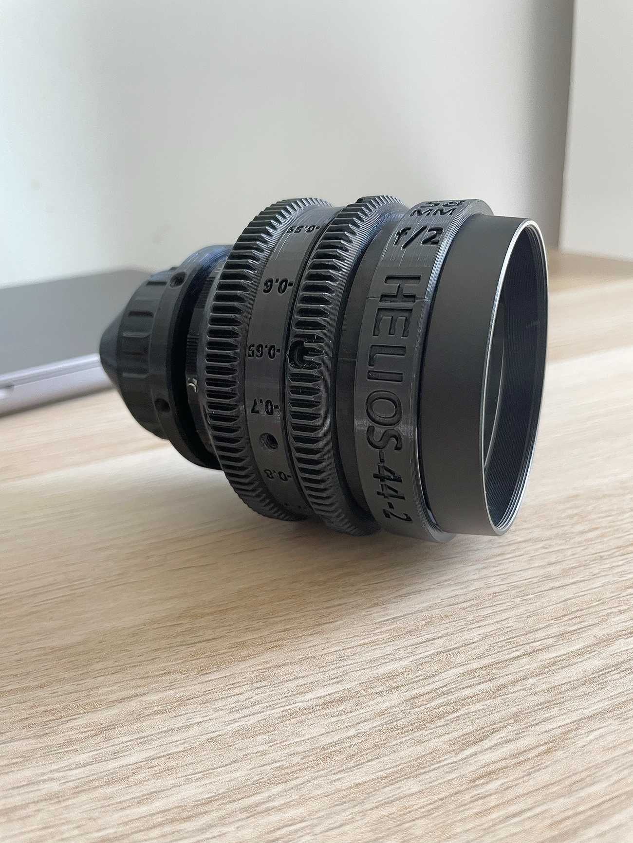 Helios-44-2 + Case 3D