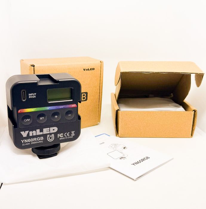 Lampa LED Yongnuo YN60 RGB - WB (2500 K - 9500 K)