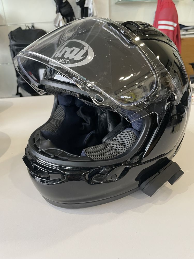 Kask Arai RX-7V Black Rozm M + Interkom