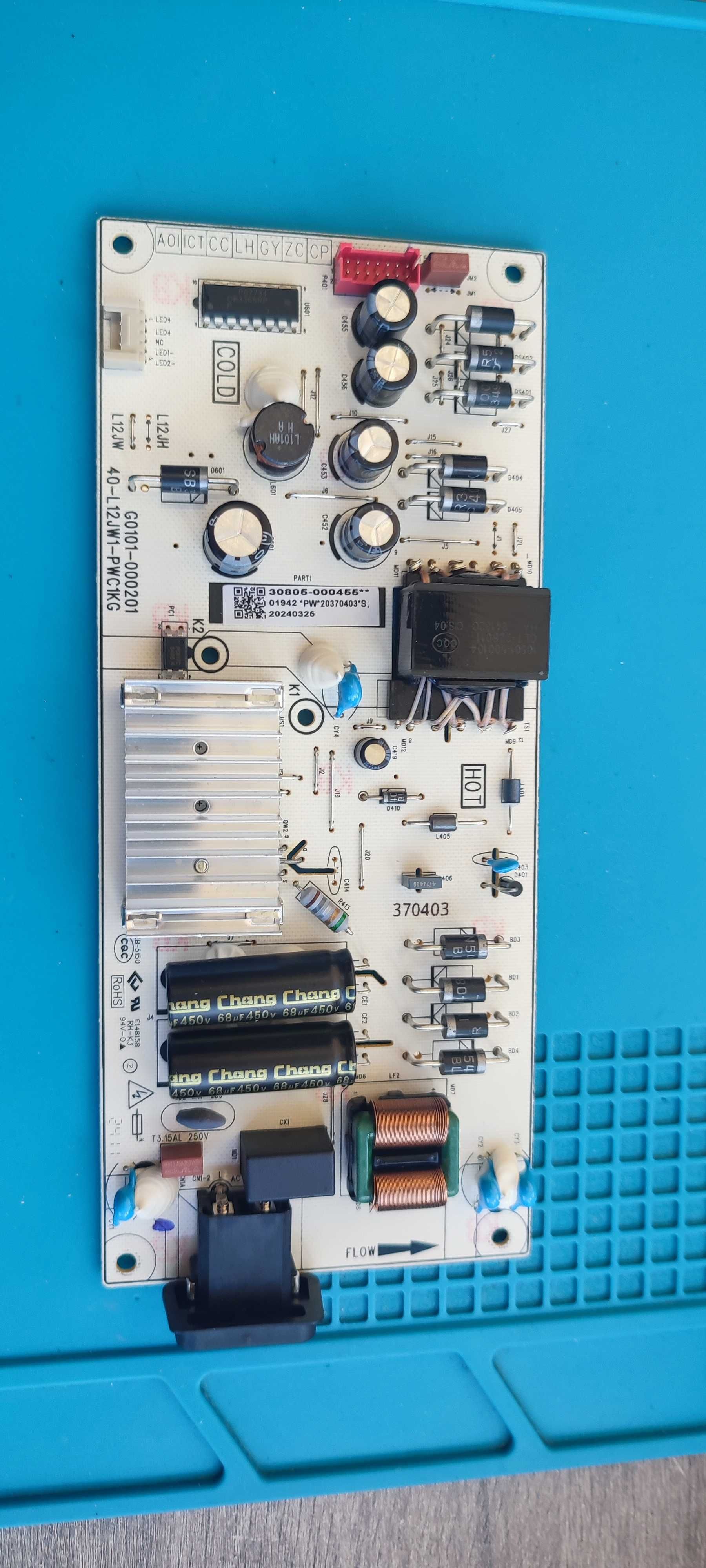 TCL  43C655 peças