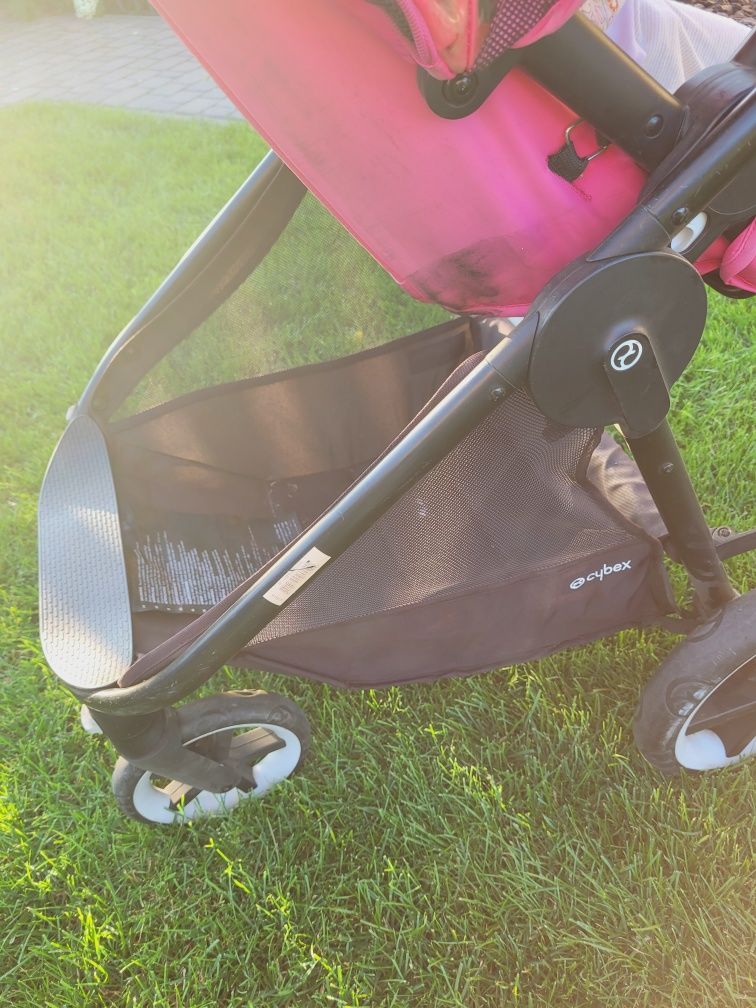 Różowy wozek Cybex Balios M