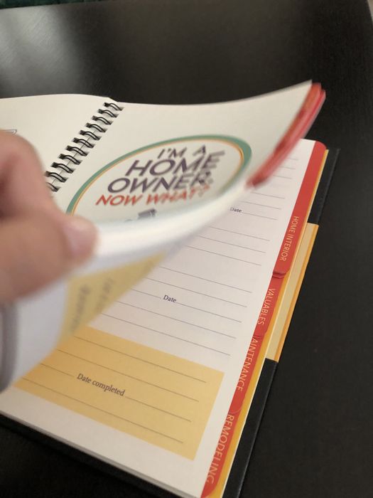 Caderno “i’m a home owner”