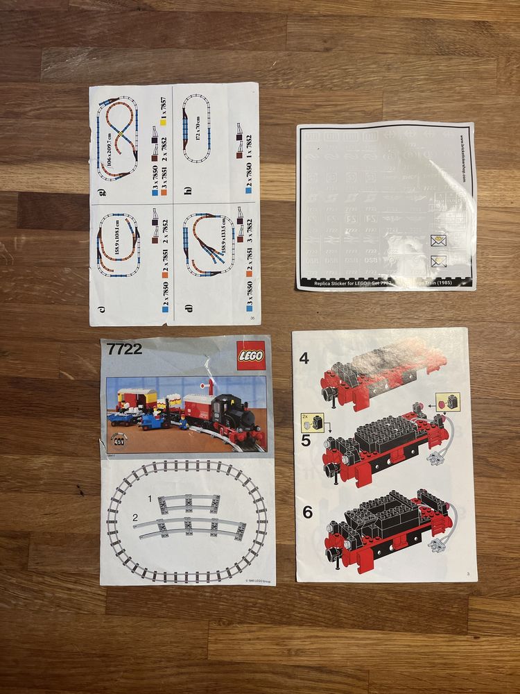 Lego pociąg 7722 unikat w świetnym stanie