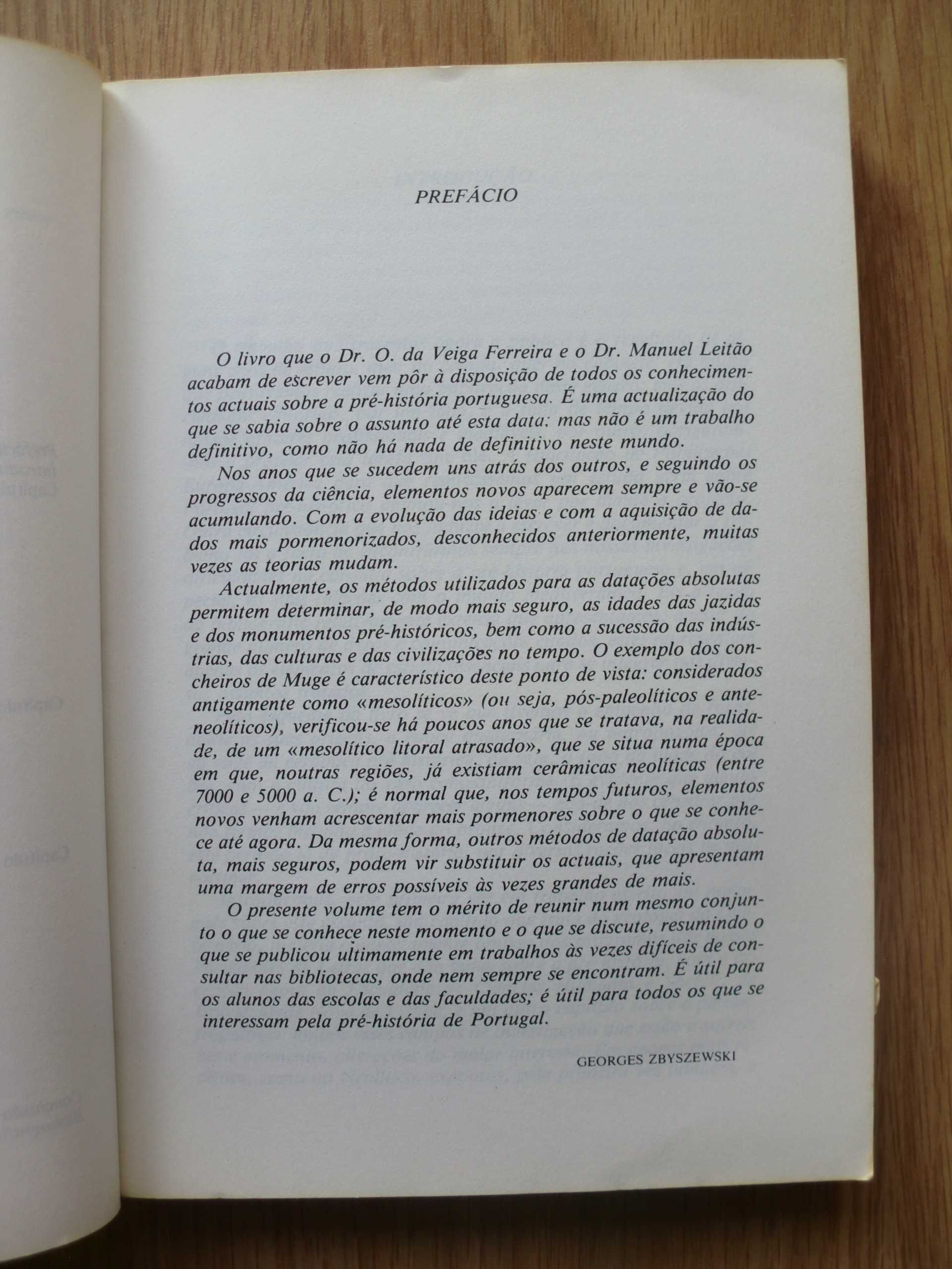 Portugal Pré-histórico
de O. da Veiga Ferreira e Manuel Leitão