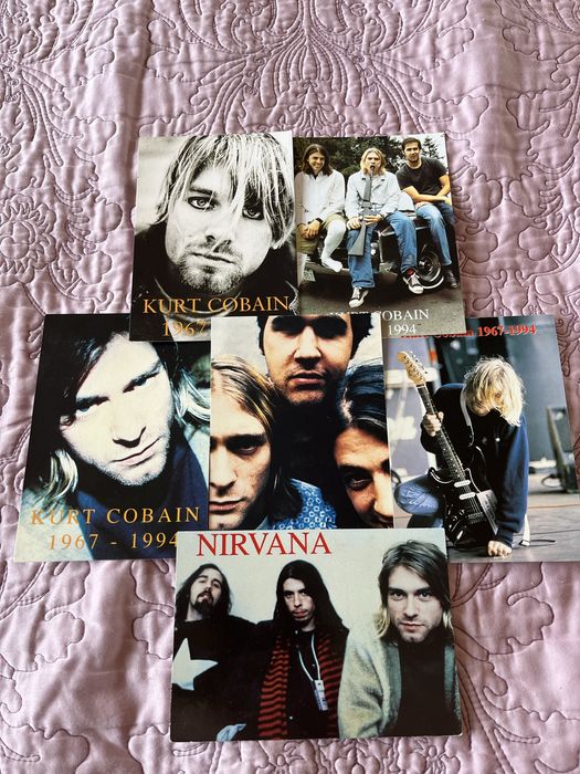 Nirvana pocztówki kolekcjonerskie