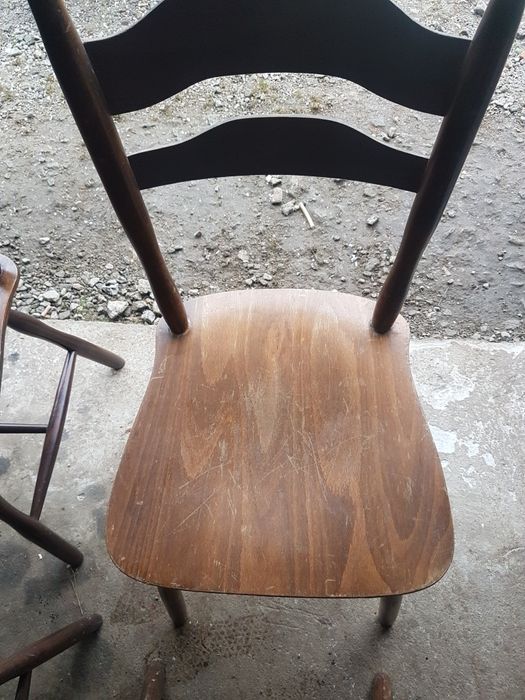 Krzesła gięte Radomsko prl