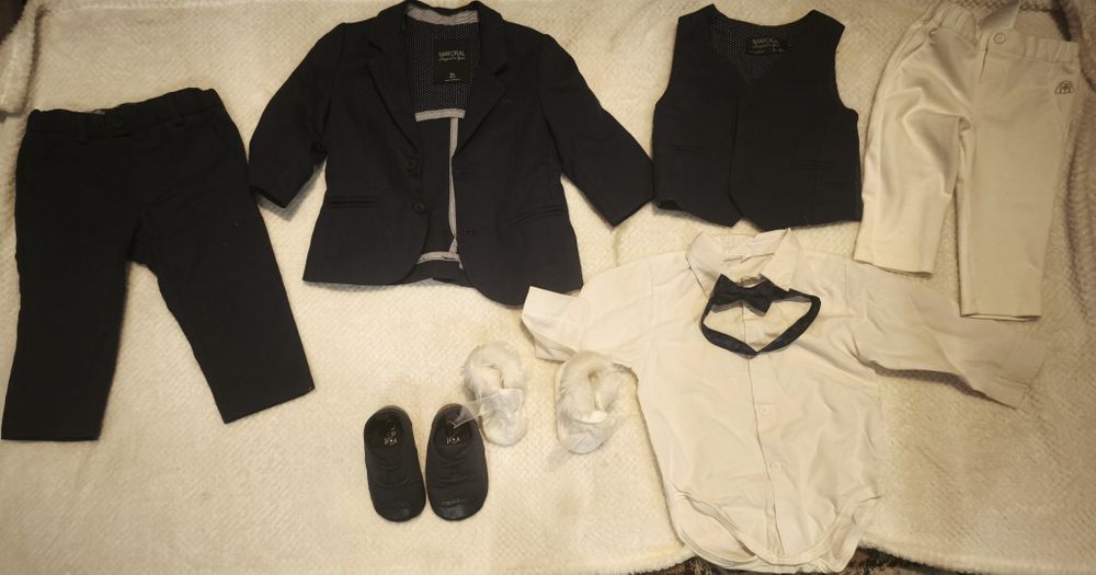 Ubranko do chrztu Świętego dla chlopa