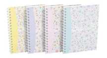 Kołozeszyt A6/50K kratka Floral (10szt) OXFORD Oxford folia,