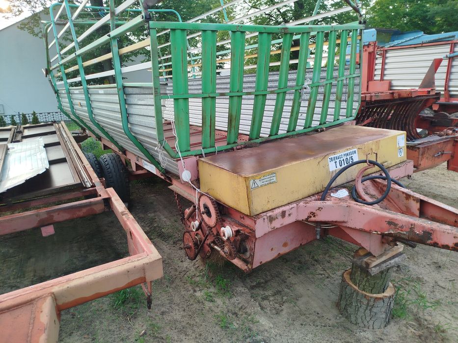 Rama przyczepa do bel przyczepka wywrotka dłużyca do drewna części