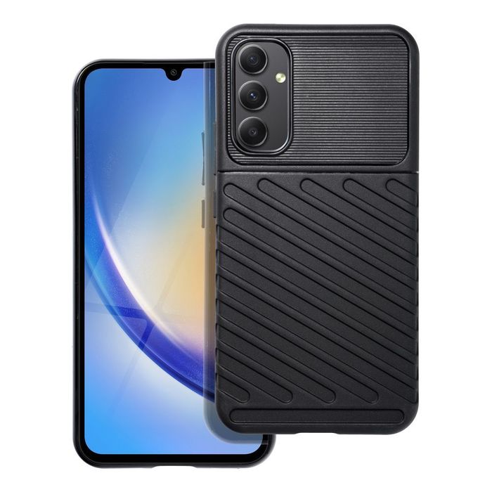 Futerał Thunder Do Samsung A34 5G Czarny