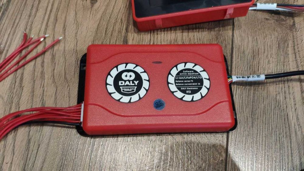 Daly BMS БМС 7S 80A Li-Ion + дісплей + 2 bluetooth + активний балансир