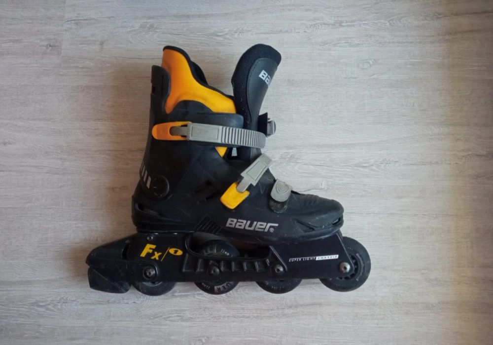 Łyżworolki młodzieżowe, chłopięce. Bauer Fx1