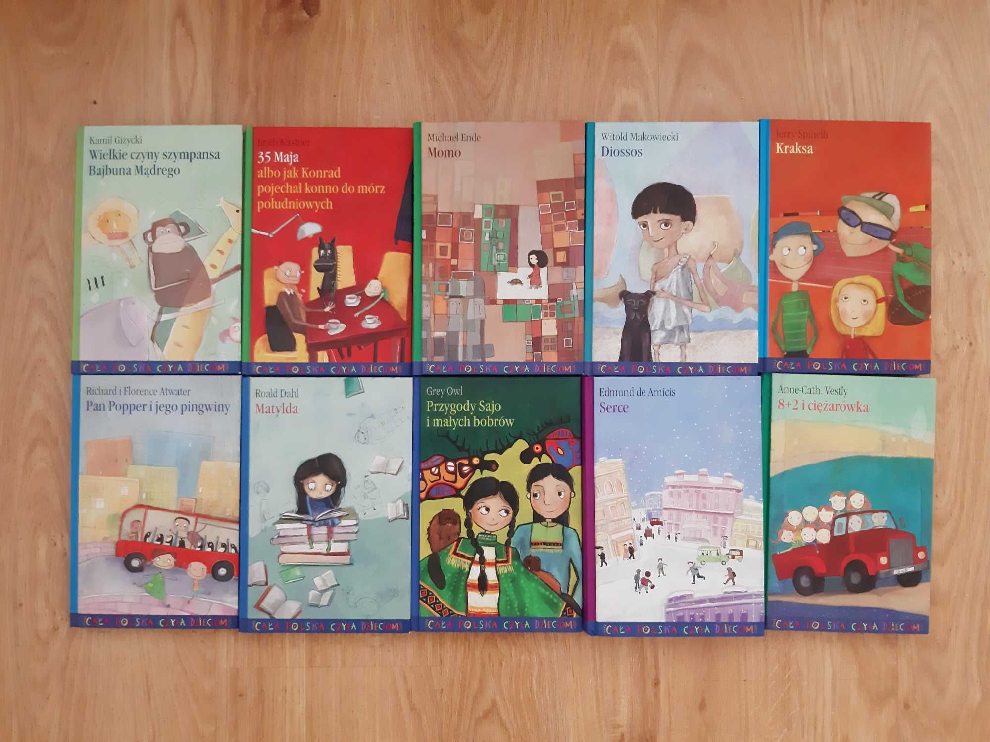 Cała Polska czyta dzieciom - kolekcja 10 książek