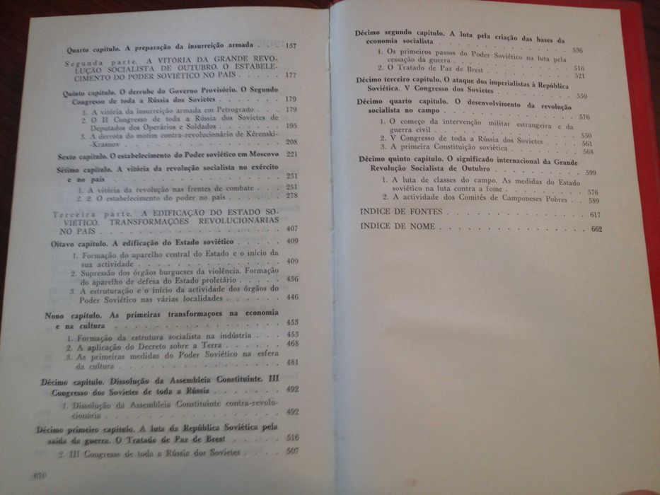 História da grande revolução Socialista de Outubro
