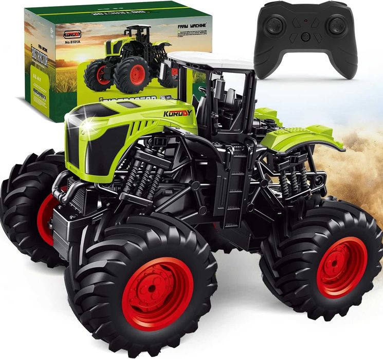 Zdalnie sterowany monstertruck  Traktor.