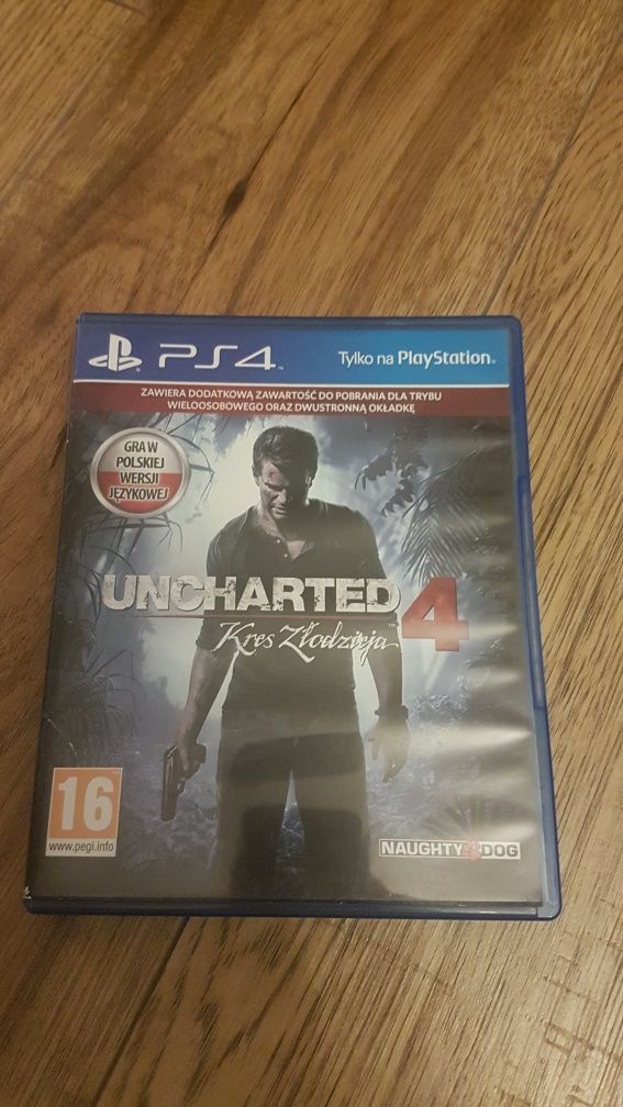 Uncharted 4 Kres Złodzieja PL PS4 Playstation