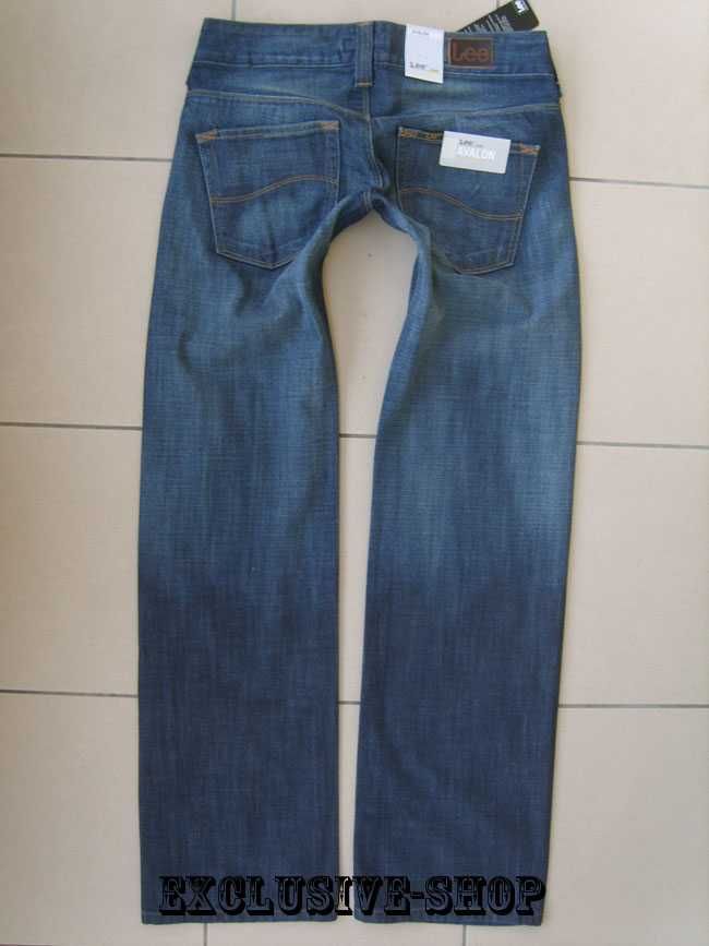 Spodnie damskie Lee Avalon , jeansy granatowe W27 L33 pas 76 cm