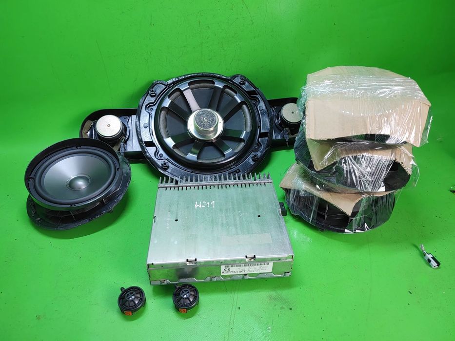 W211 e klasa sedan Harman Kardon wzmacniacz głośniki subwoofer radom