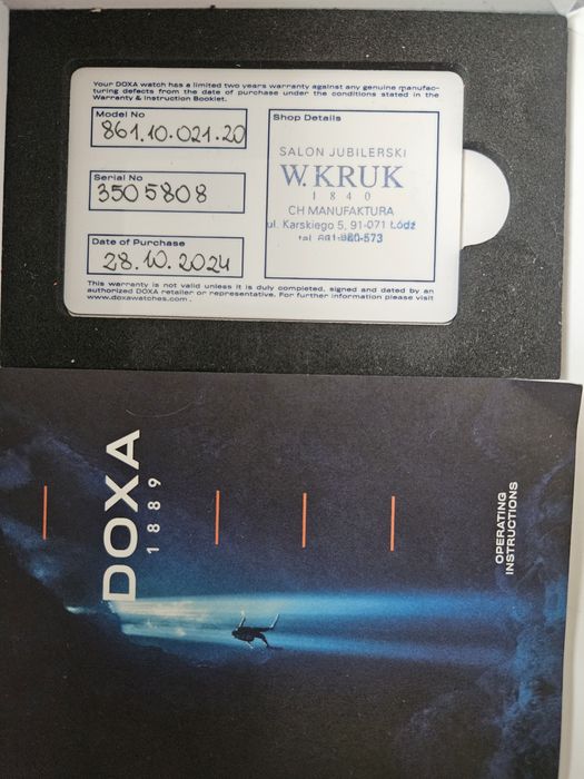 Doxa SUB 600T Searambler Ceramic Diver