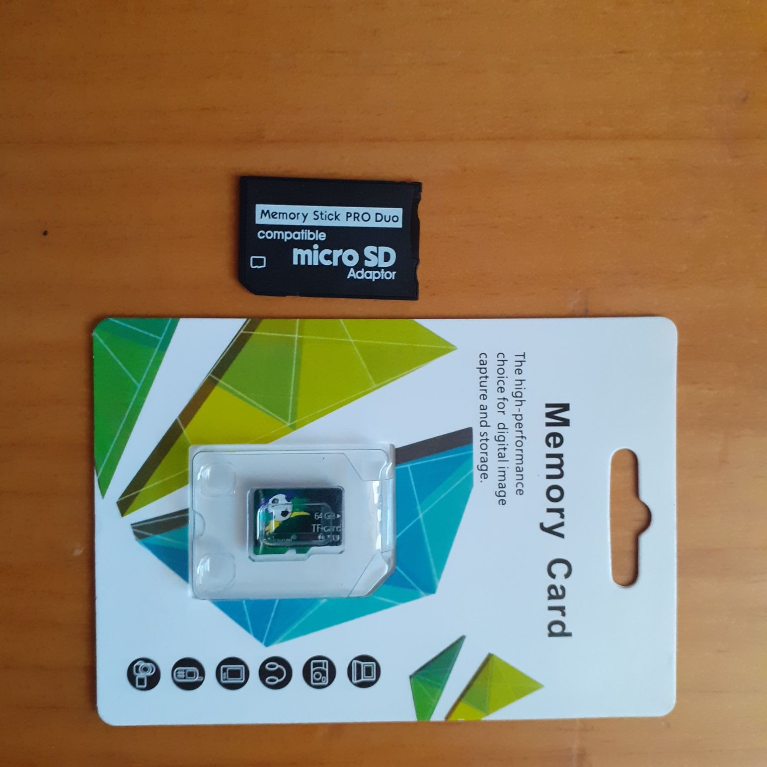 Adaptador memory stick pro duo + Micro sd 64GB
