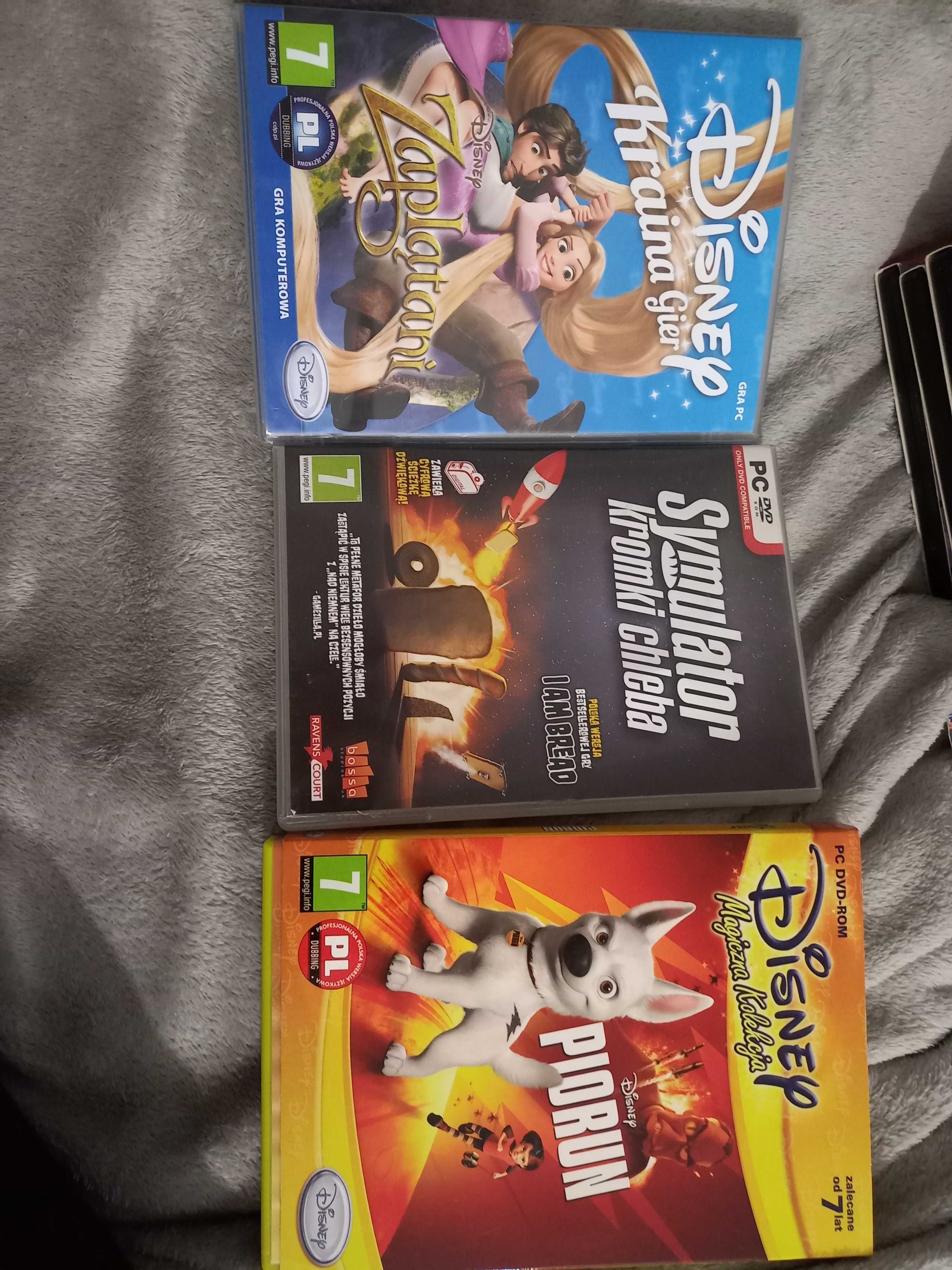 Gry PC. Piorun, Zaplątani, symulator kromki chleba