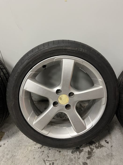 Felgi aluminiowe 17’ 4x100 + opony 225/45/17