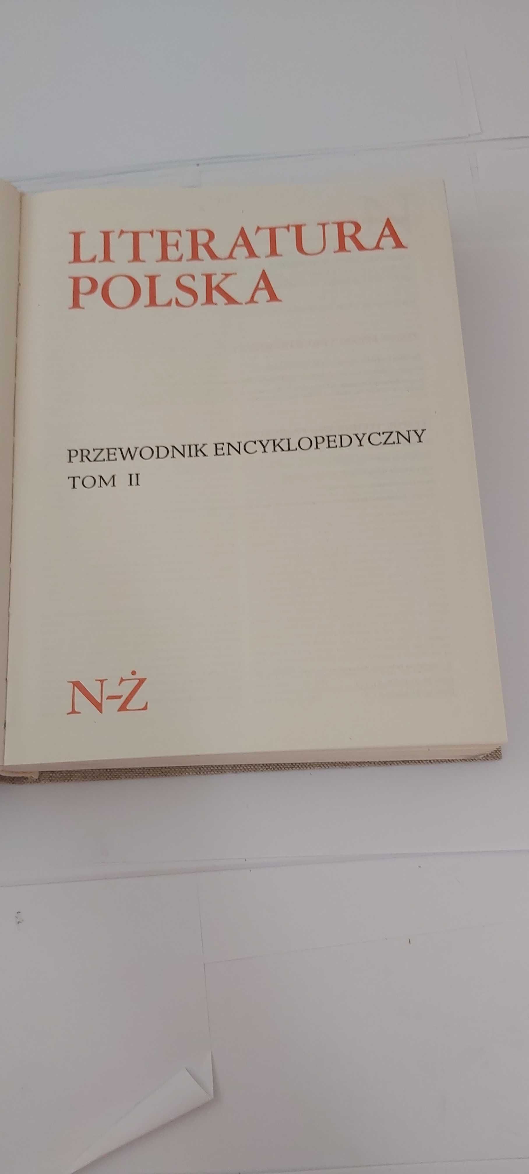 LITERATURA POLSKA - Przewodnik encyklopedyczny - 2 tomy