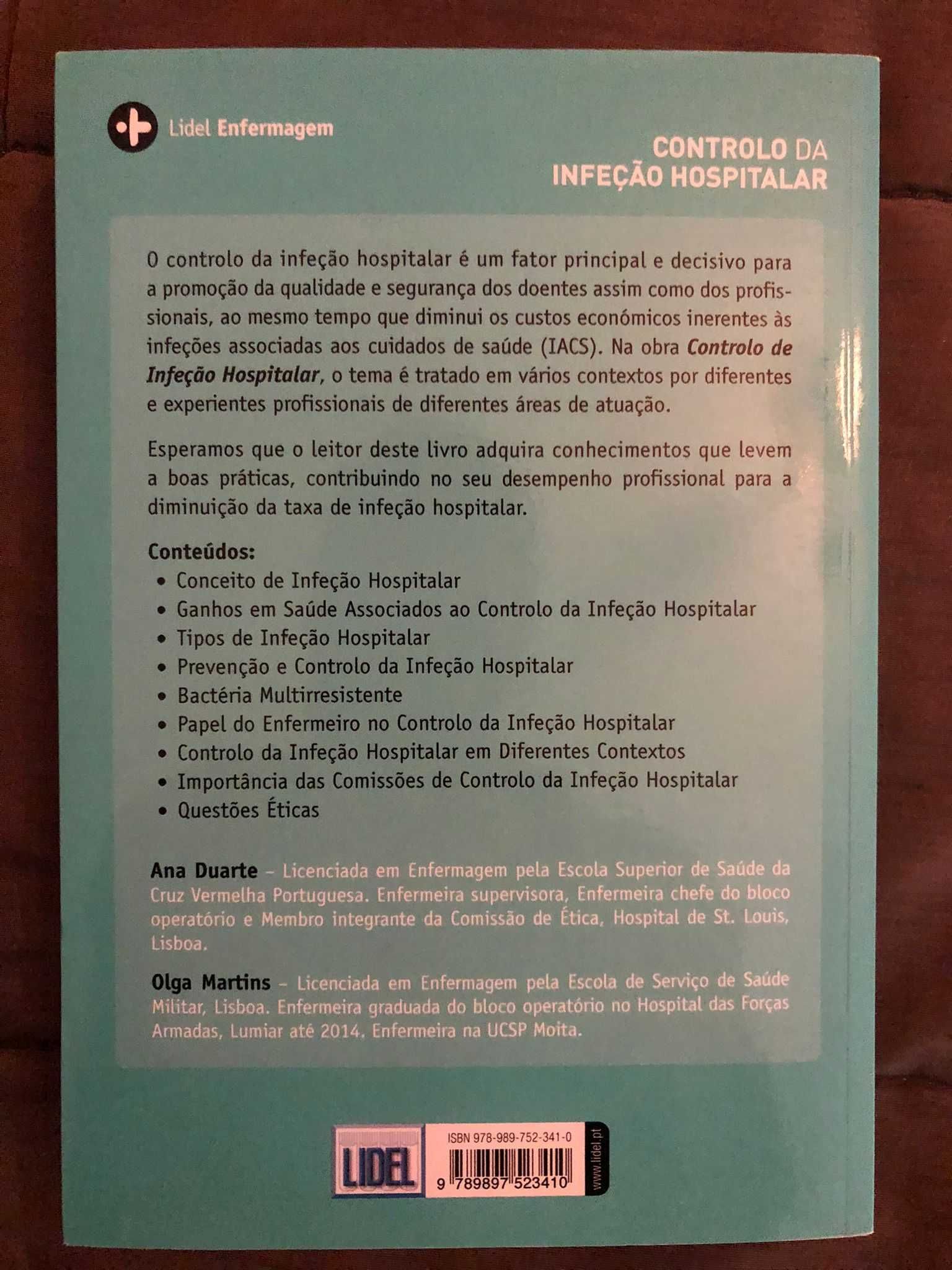 Controlo da Infeção Hospitalar de Ana Duarte e Olga Martins