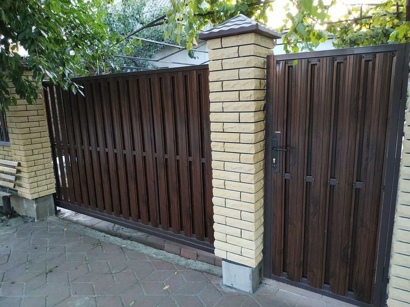 Штакетник  Штахетник Паркан з Штахет Металеві Штахети Запоріжжя