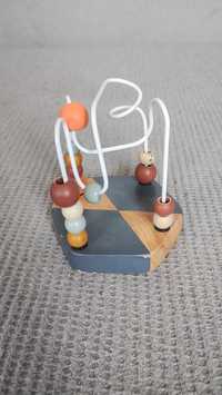 Drewniana wieża labirynt Kids Concept mobile Munari Montessori jajka