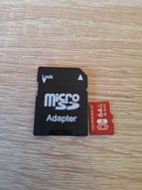 Karta pamięci SD 64 GB Microdrive z adapterem