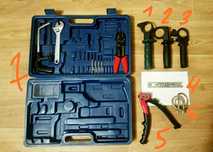 Кейс Stern, ручка дрелі, ключ Black&Decker KG1200, yato yt-36012, ТЕН