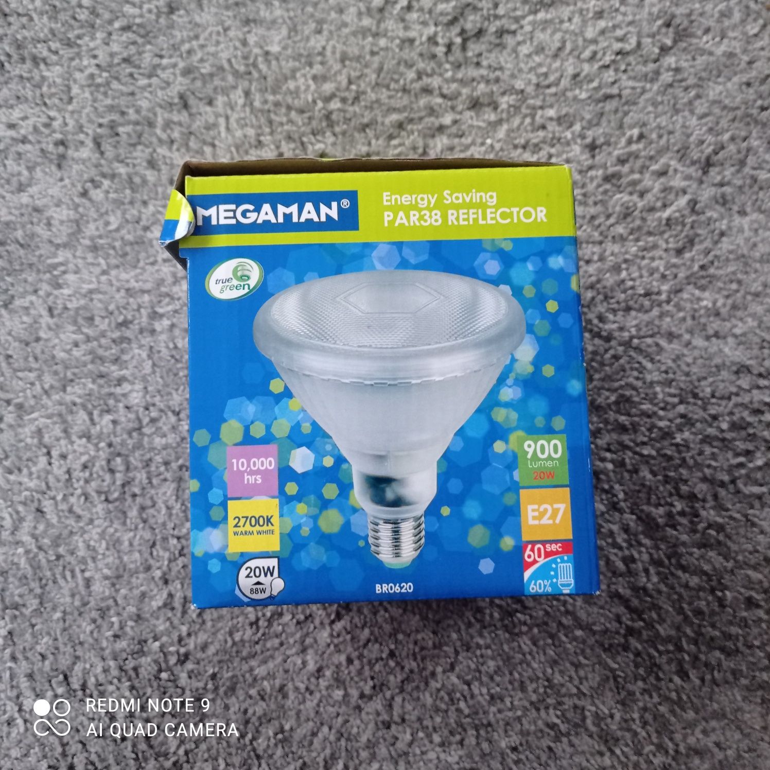 MEGAMAN żarówka Energy Saving PAR 38