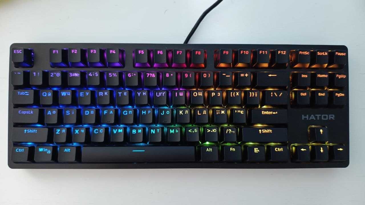 Клавіатура Hator Rockfall EVO TKL Kailh Optical ( HTK-630)