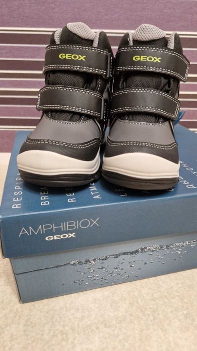 Зимові термо чоботи черевики Geox р.25,26 Оригінал!