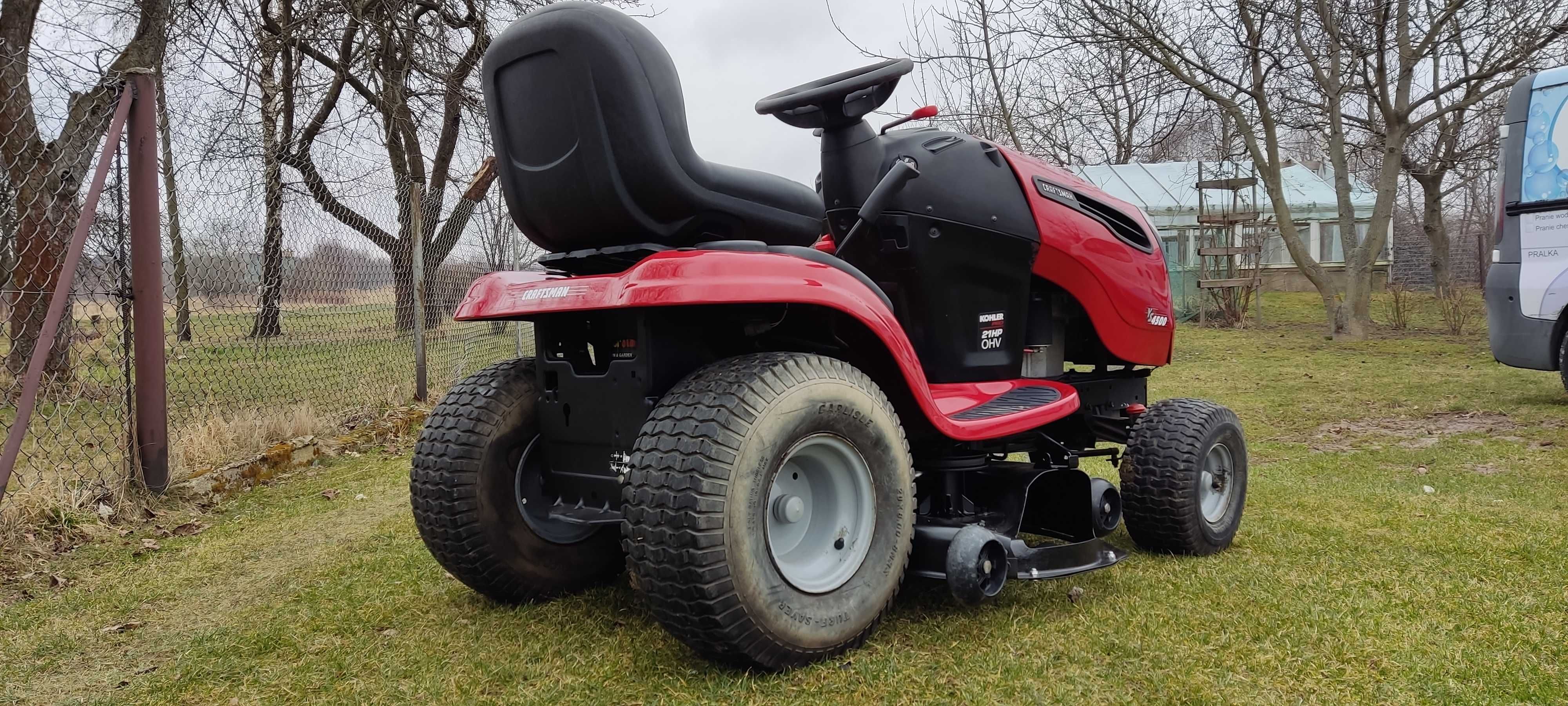 KOSIARKA Traktorek CRAFTSMAN 21 hp Briggs Cub Cadet Husqvarna John