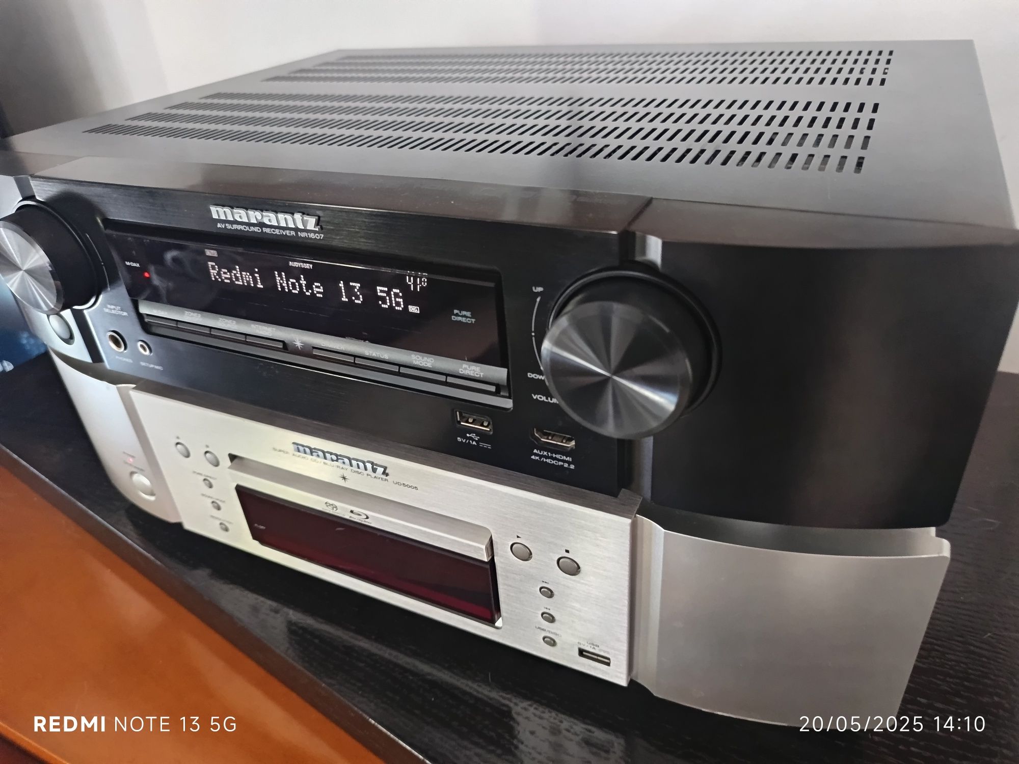 Marantz NR 1607 com Dolby Atmos