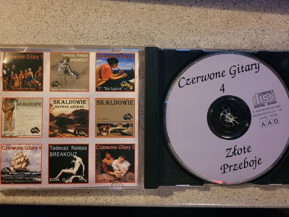 CD Czerwone Gitary Spokój serca/ K.Klenczon Trzy Korony 2000 Andromeda