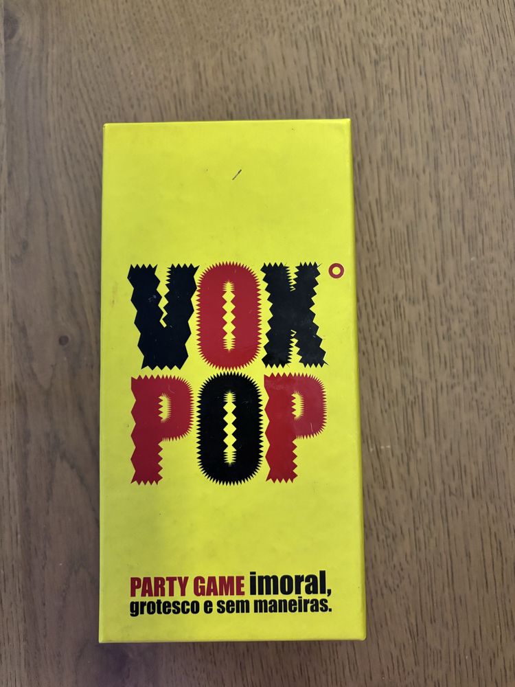 Jogo cartas Vox Pop