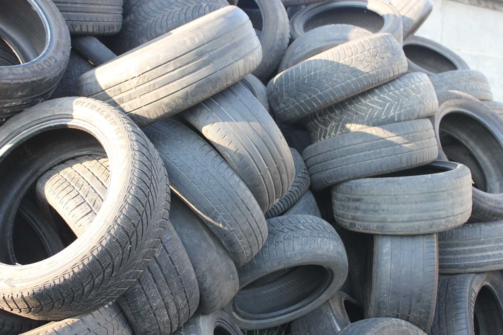 Шини гума сировина, резина для переробки, піроліза, 80 коп/ за 1 кг